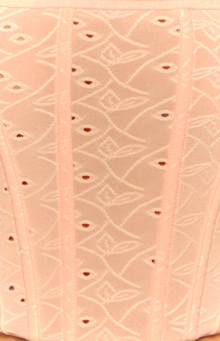 Anderson Pink Corset Top Image