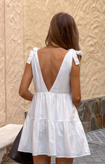 Angel Girl White Mini Dress