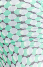 Avalon Green Mesh Mid Rise Pant Image