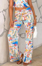 Bridget Dolce Print Pants