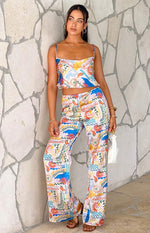 Bridget Dolce Print Pants