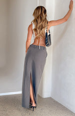 Banksi Grey Maxi Skirt Image