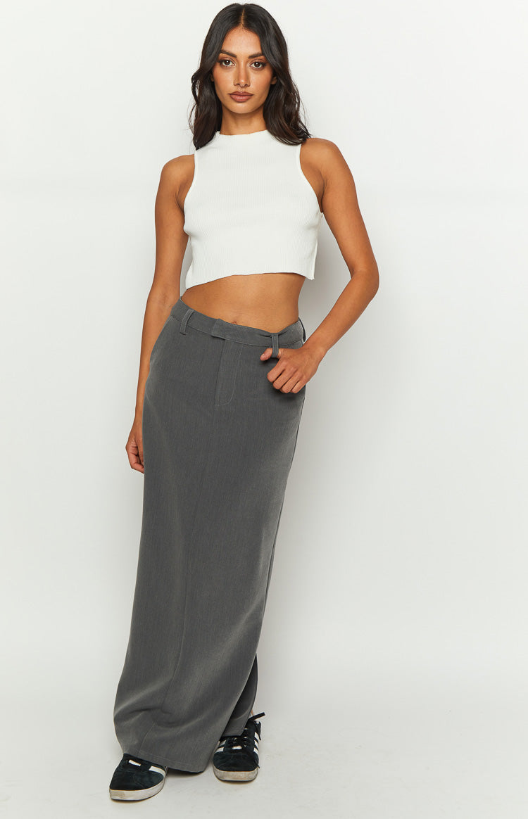 Banksi Grey Maxi Skirt Image