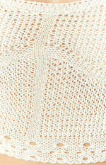 Barbara Cream Crochet Top