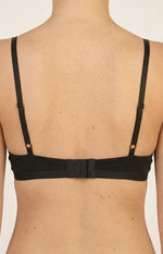Beatrice Black Jersey Bralette