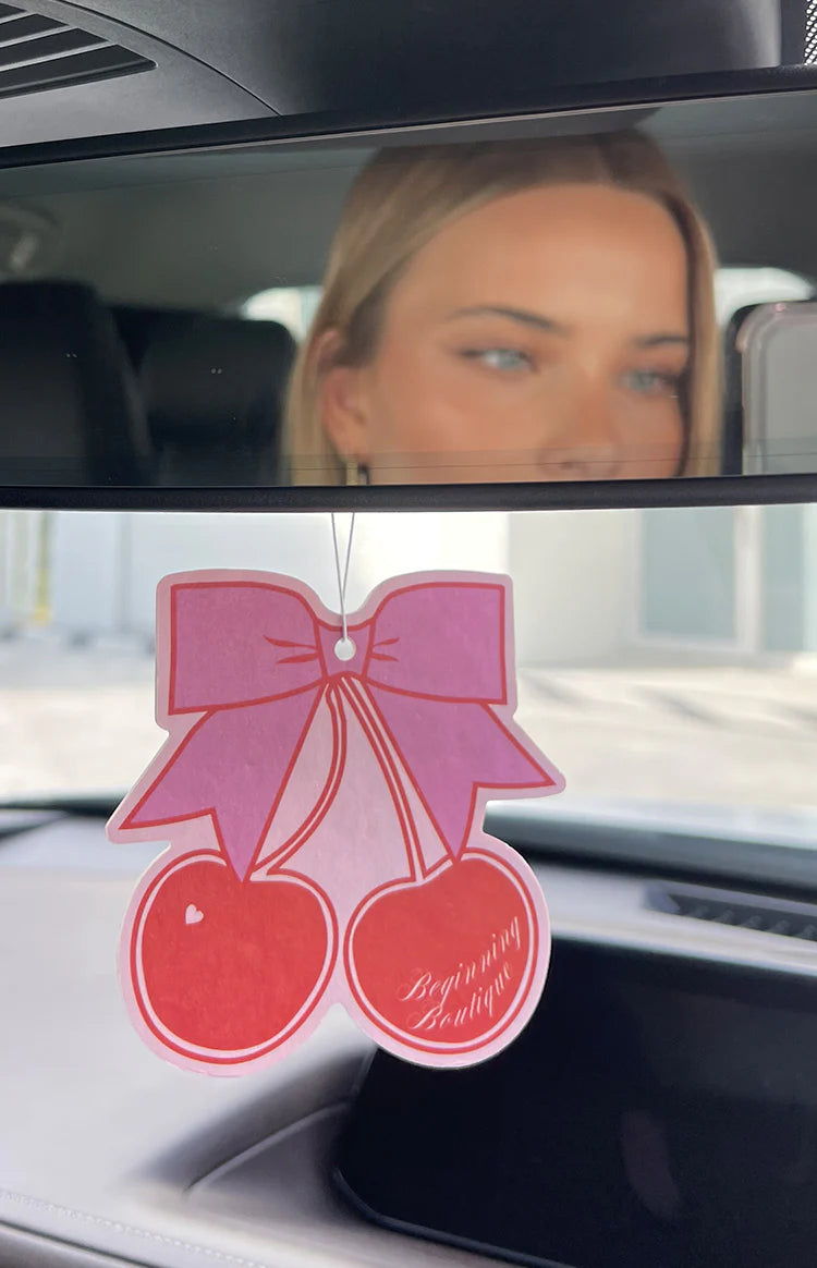 Beginning Cherry Bow Air Freshener