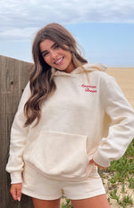 Beginning Cream American Dream Lounge Shorts Image