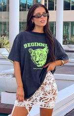 Beginning Cub Black Tee