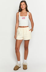 Beginning Cream American Dream Lounge Shorts Image