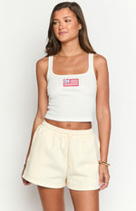 Beginning Cream American Dream Lounge Shorts Image