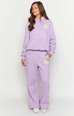 Beginning Purple Snuggle Track Pants