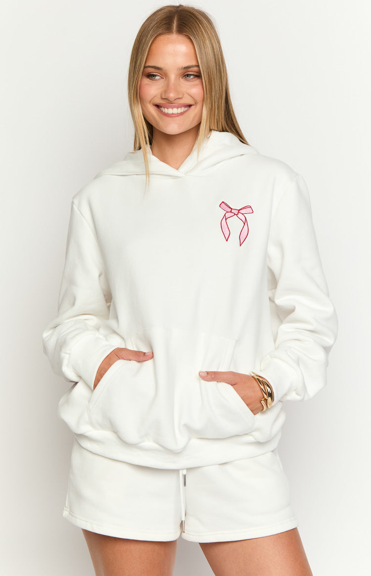 Beginning White Sweetie Hoodie