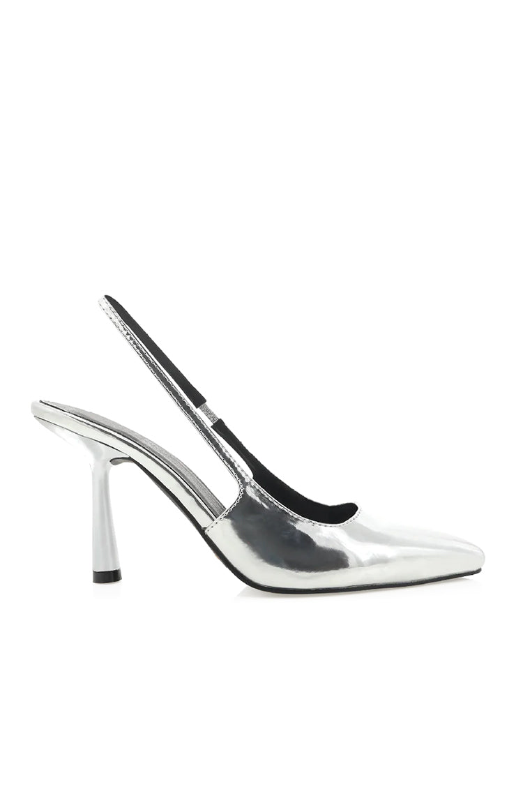 Mirrored leather pumps in silver - Gianvito Rossi | Mytheresa