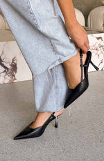 Billini Isabel Black Heels Image
