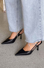Billini Isabel Black Heels Image