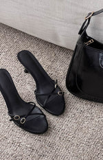 Billini Wyler Black Heels