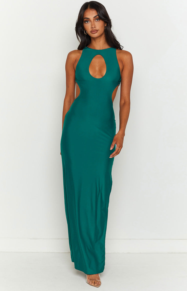 Blaire Green Maxi Dress Image