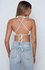 Bradley Crop Top White Image