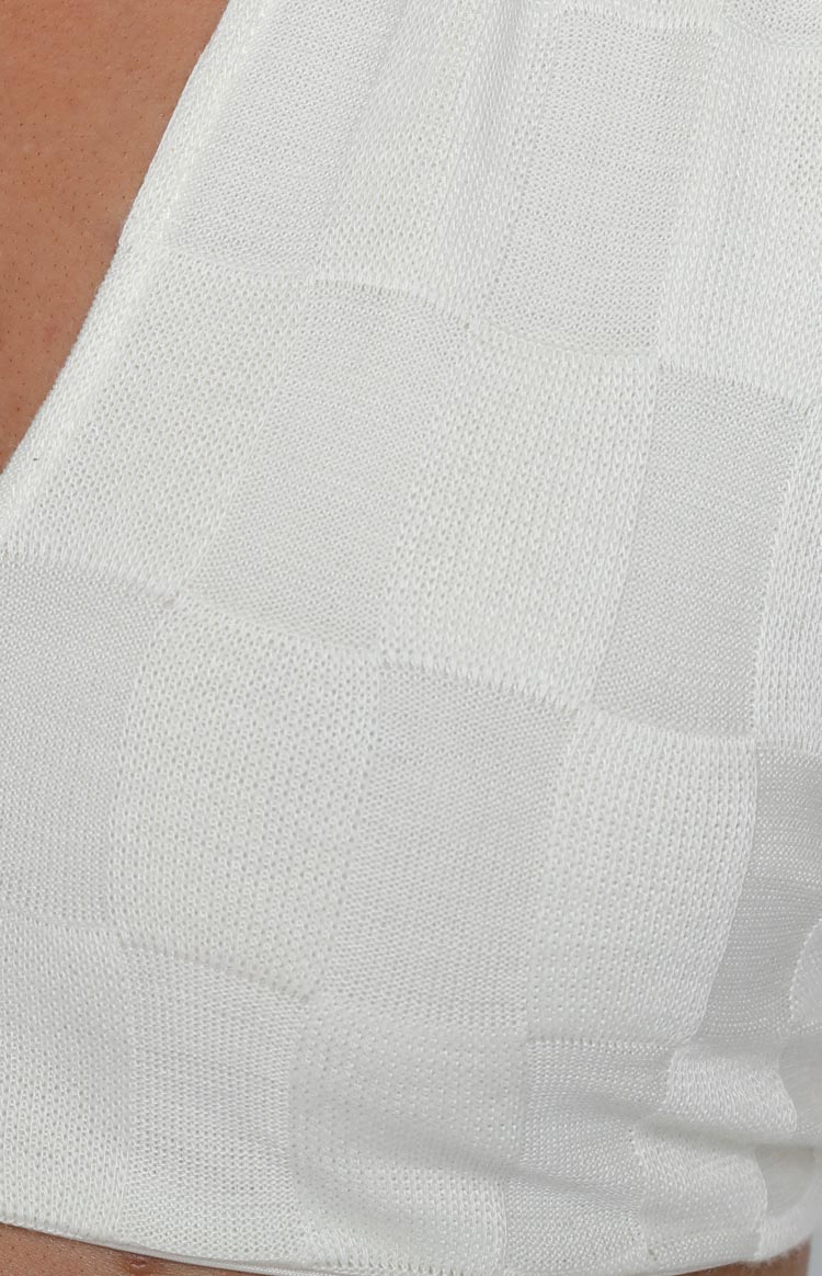 Bradley Crop Top White Image