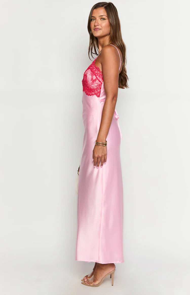 brandy satin dress Eugenia Dress