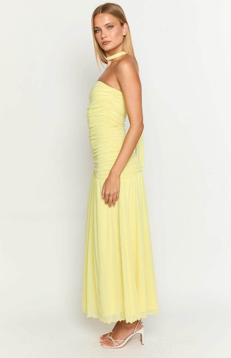 Brayan Yellow Maxi Dress | Beginning Boutique NZ