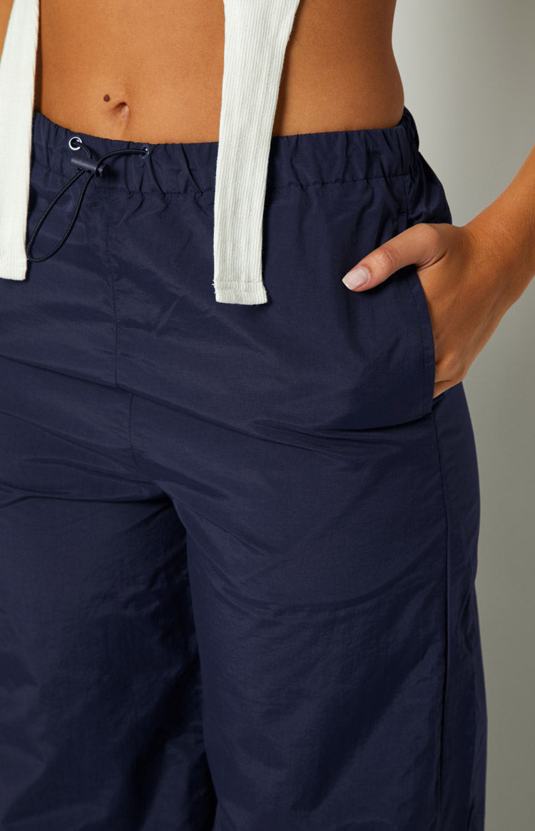 Bronx Navy Drawcord Cargo Pants Image