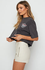 Brulee PU Shorts Image