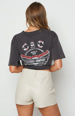 Brulee PU Shorts Image