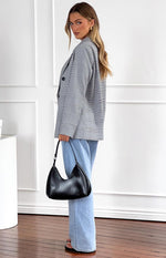 Calliope Light Wash Mid Rise Slouchy Jeans Image