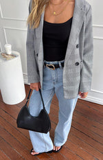 Calliope Light Wash Mid Rise Slouchy Jeans Image