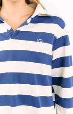 Carey Blue Striped Jersey