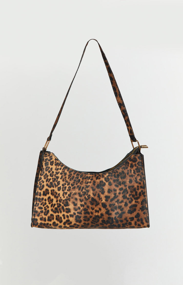 Cassie Leopard Shoulder Bag Image