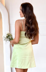 Chantell Sage Mini Dress