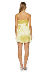 Chantell Yellow Mini Dress