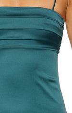 Chantell Teal Mini Dress Image