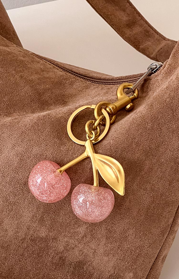 Cherry Pink Keyring (FREE over $130)