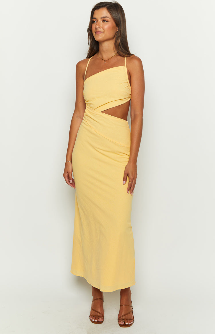 Cindy Yellow Maxi Dress Image