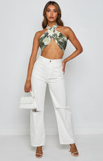 Danna Scarf Top Multi Image