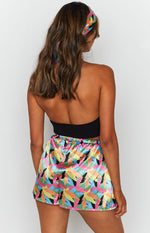 Danna Wrap Shorts Tropical Image