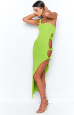 Dorothea Green Midi Dress Image