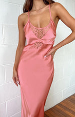 Elery Pink Midi Dress Image