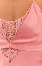 Elery Pink Midi Dress Image