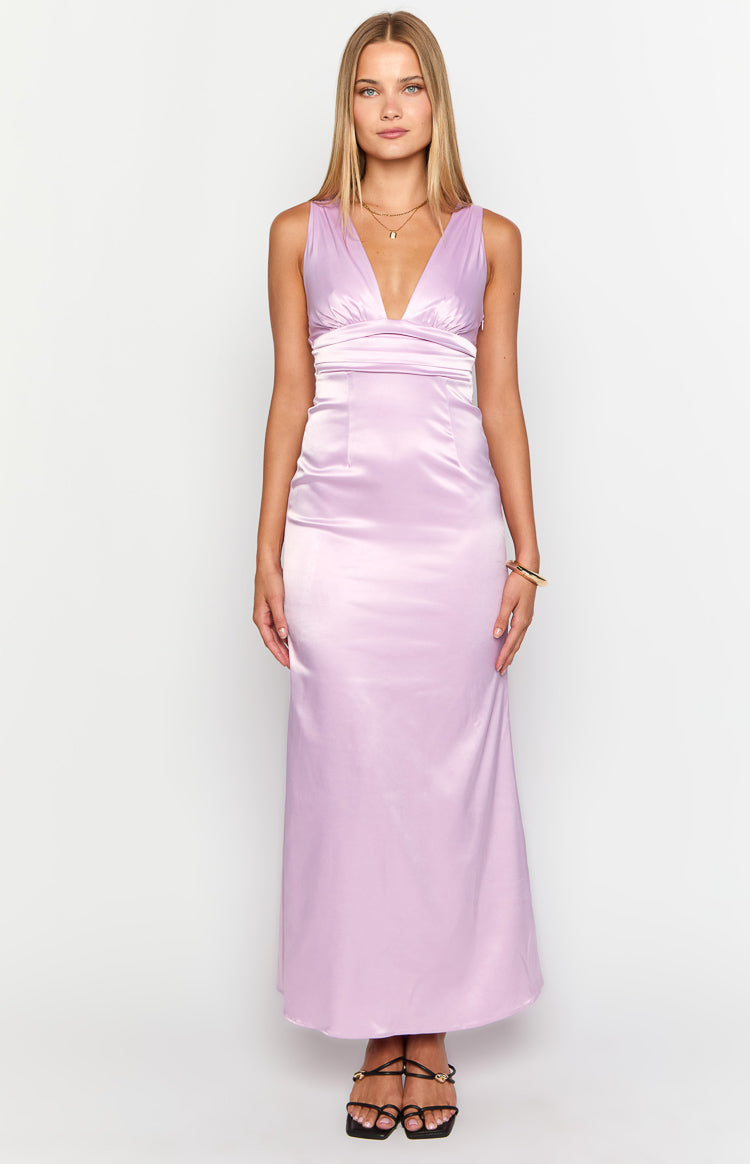 Eli Purple Maxi Dress Image