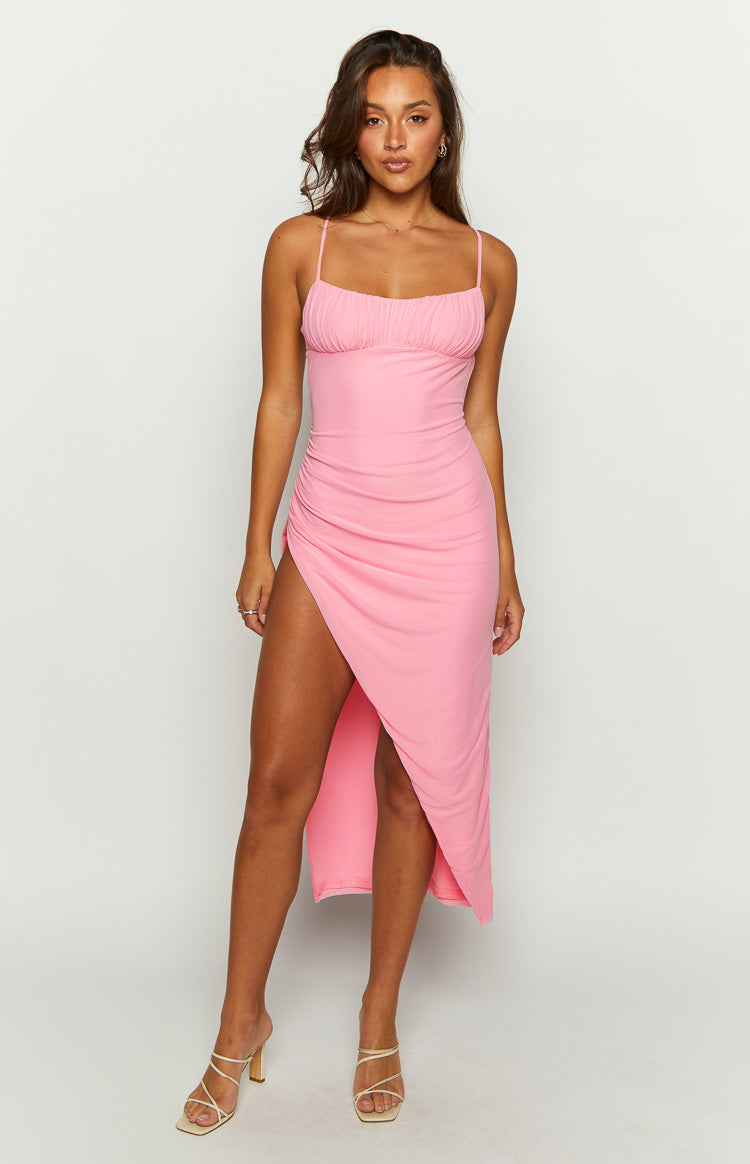 Elister Pink Maxi Dress Image