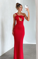 Ellis Red Maxi Dress Image