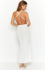 Elysium White Maxi Dress Image