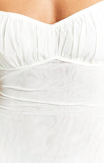 Elysium White Maxi Dress Image