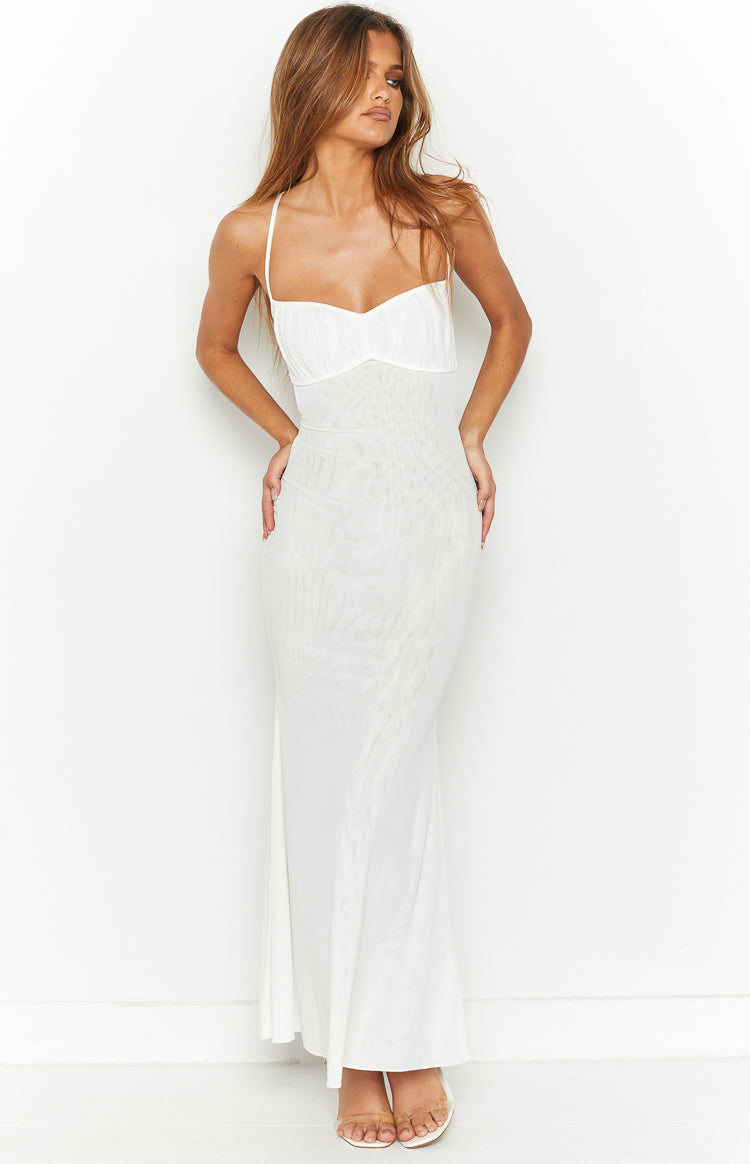 Elysium White Maxi Dress Image