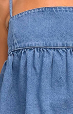 Ethel Blue Denim Top Image