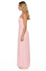 Flossie Pink Maxi Sleeveless Dress Image